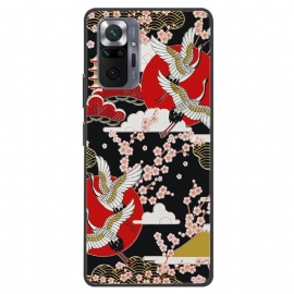 Deksel Til Xiaomi Redmi Note 10 Pro Traner Blomster