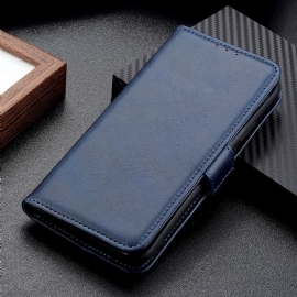 Etui Til Xiaomi Redmi Note 10 Pro Lommebok Deksel Med Matt Skinneffekt