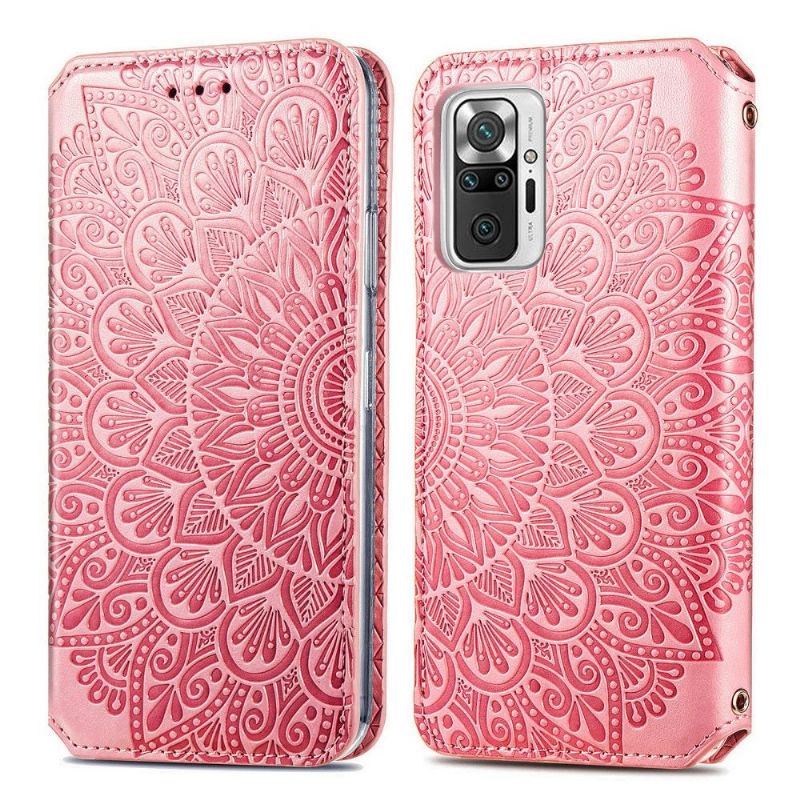 Folio Deksel Til Xiaomi Redmi Note 10 Pro Elegant Mandala