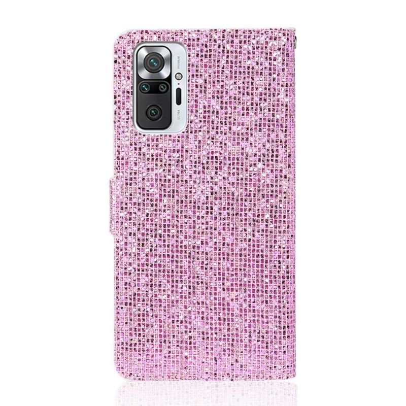 Lærdeksel Til Xiaomi Redmi Note 10 Pro Glitterkortholder