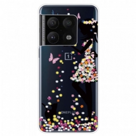 Deksel Til OnePlus 10 Pro 5G Blomsterjente