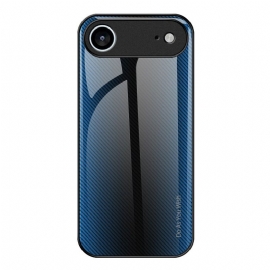 Deksel iPhone Air Herdet Glass I Karbonfiber Beskyttelse Deksel