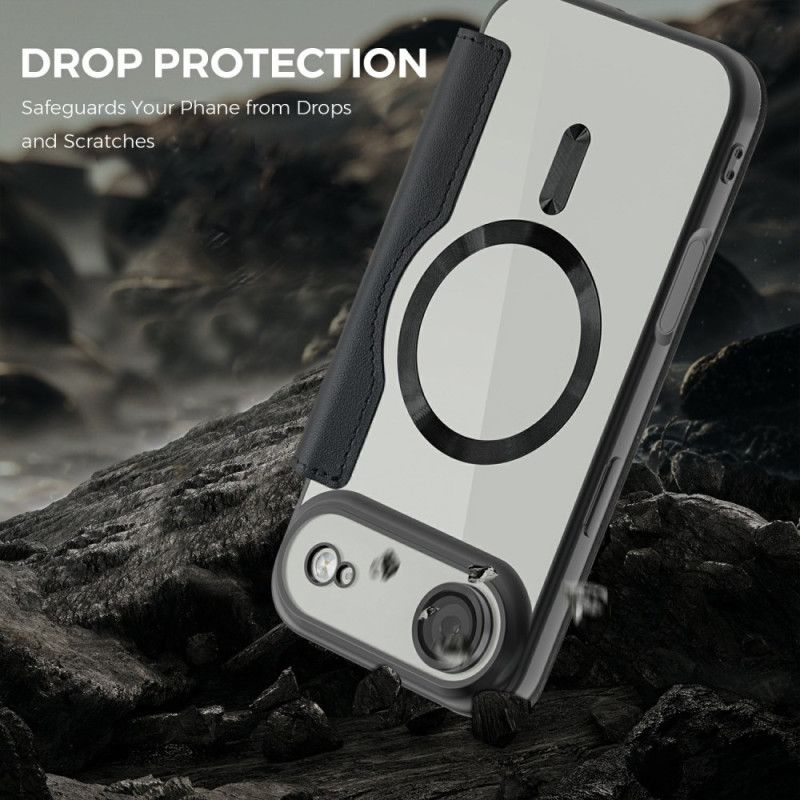 Folio Deksel Til iPhone Air Magsafe-kompatibel Med Rfid-blokkering