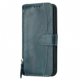 Lærdeksel Folio Deksel iPhone Air Mobildeksel Retro Lommebok