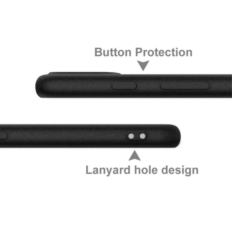 Google Pixel 4 Xl - Deksel Med Stativ + Herdet Glass - Svart Metall
