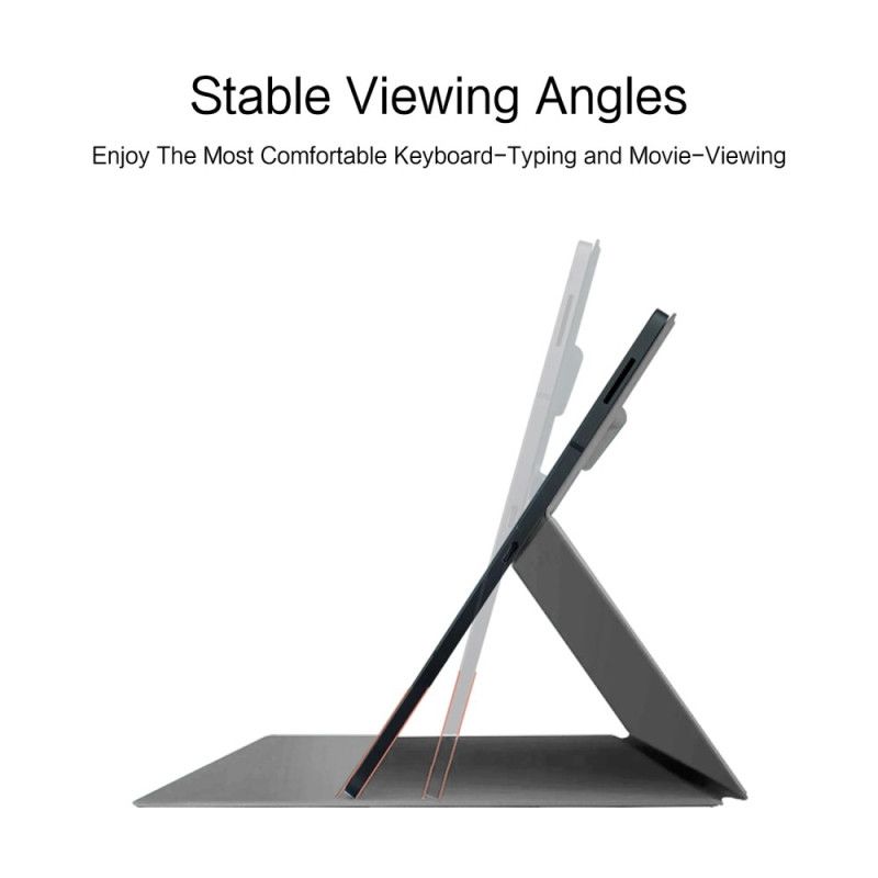 Case Etui Samsung Galaxy Tab S10 Fe Mobildeksel Magnetisk Stativ Og Automatisk Dvale-/vekkefunksjon