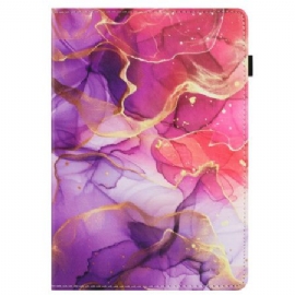 Etui Samsung Galaxy Tab S10 Fe Marmorånd Beskyttelse Deksel