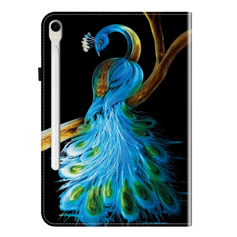 Etui Samsung Galaxy Tab S10 Fe Påfugldesign