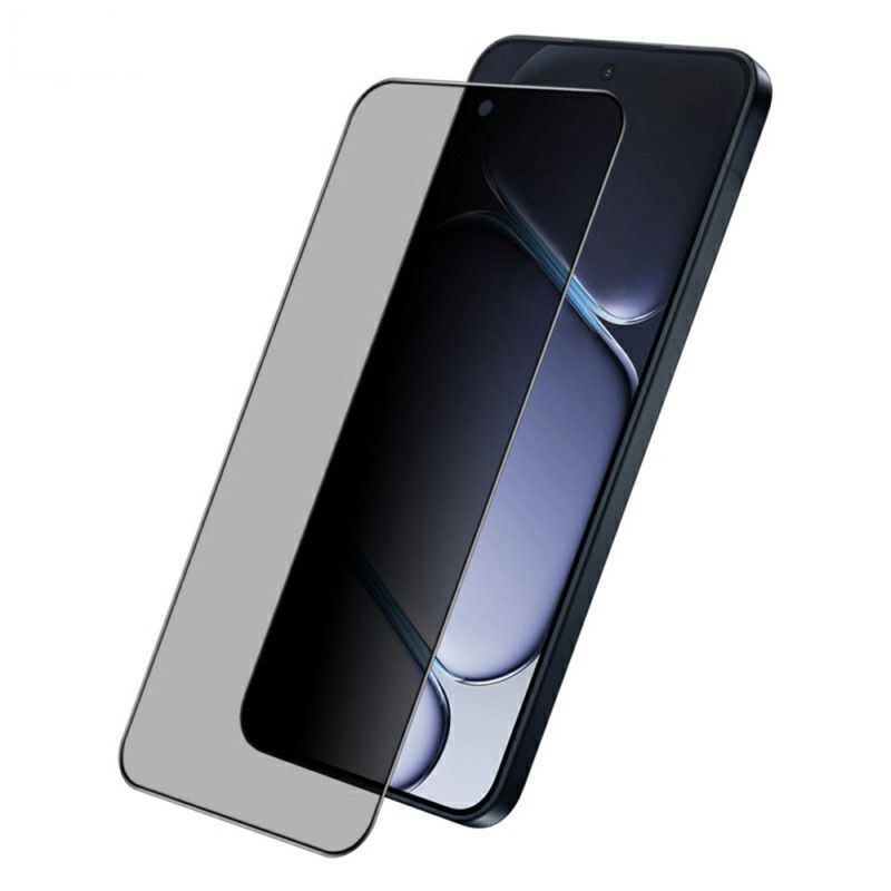 Anti-spion Skjermbeskytter I Herdet Glass For Oneplus 15r (fingeravtrykkslåsing)