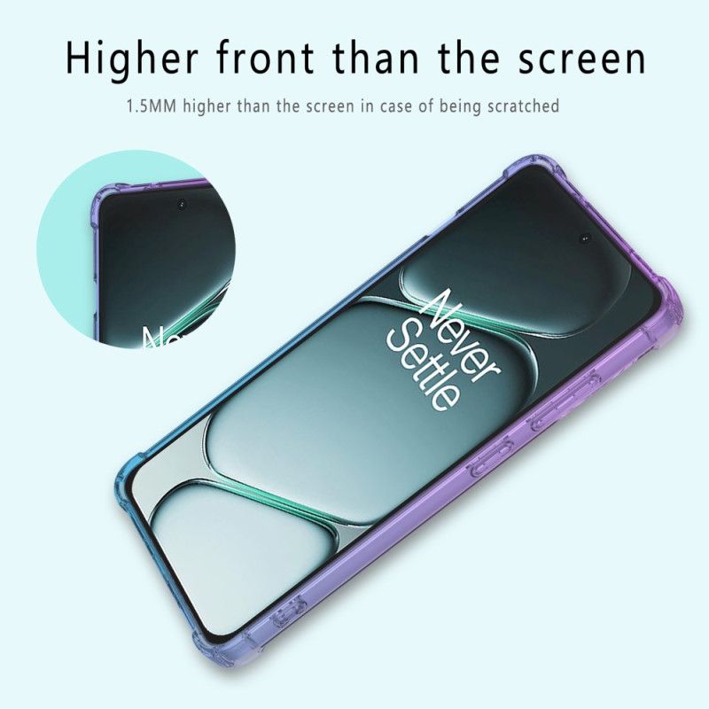 Deksel Oneplus 15r Lommebok Med Antifall-effekt Og Gradient Beskyttelse Deksel