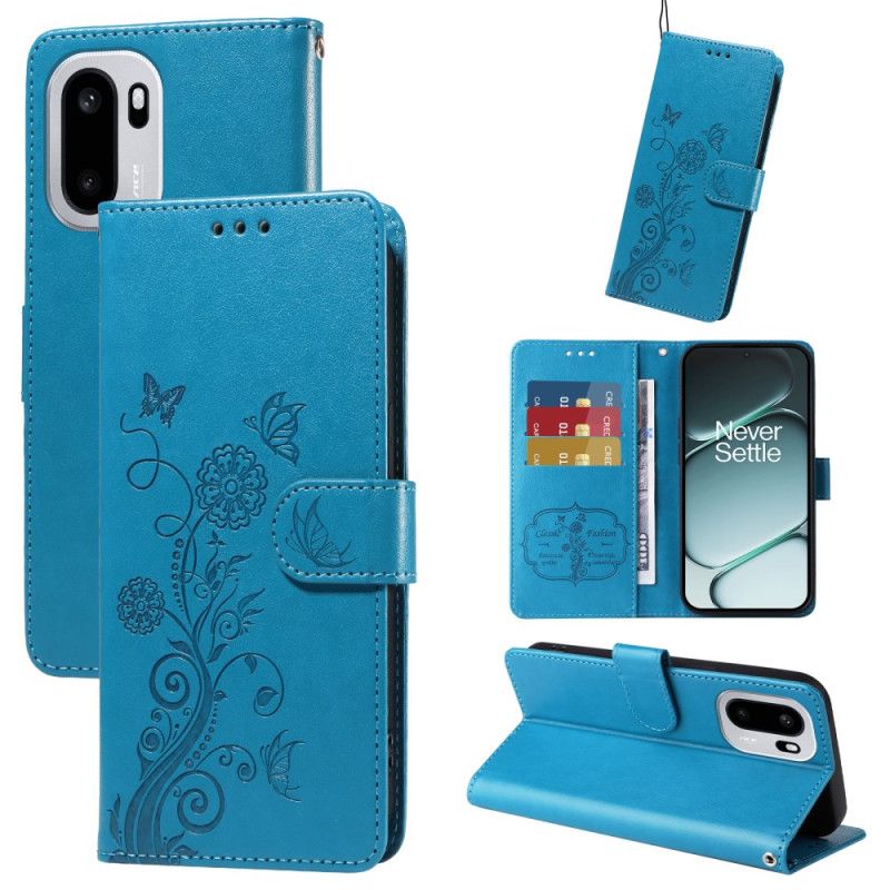 Folio Deksel Oneplus 15r Floralie Beskyttelse Deksel