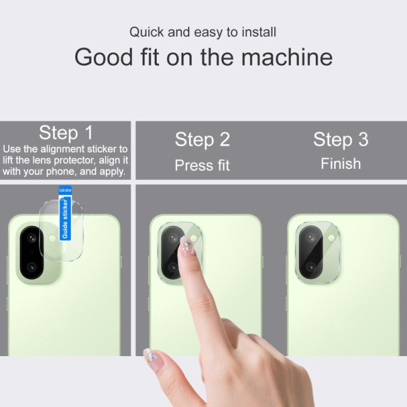 Linsebeskytter I Herdet Glass For Oneplus 15r