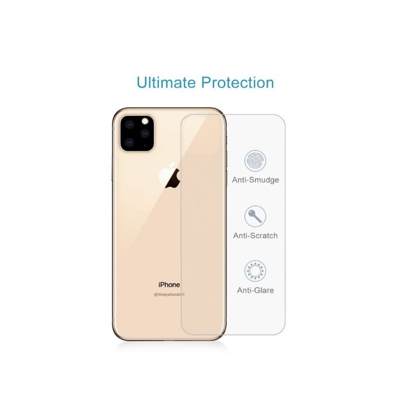 2 Bakdeksel I Herdet Glass For iPhone 11 Pro