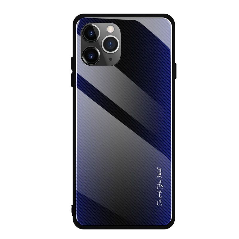 Deksel Til iPhone 11 Pro Carbon Glass Bakside