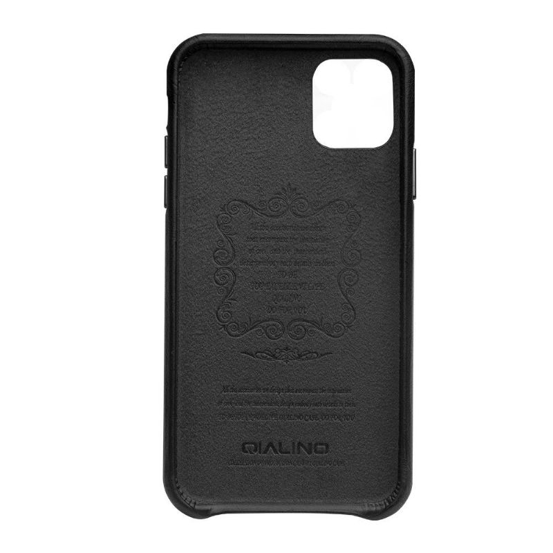 Deksel Til iPhone 11 Pro Qialino Premium-skinn