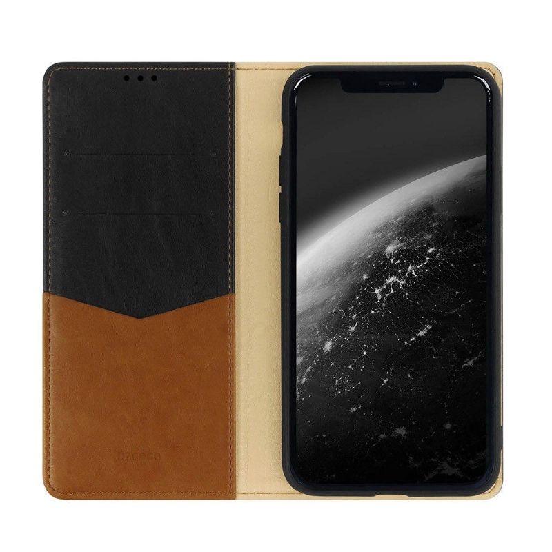 Folio Deksel Til iPhone 11 Pro Anti-fall Zen-serien Imitert Skinn
