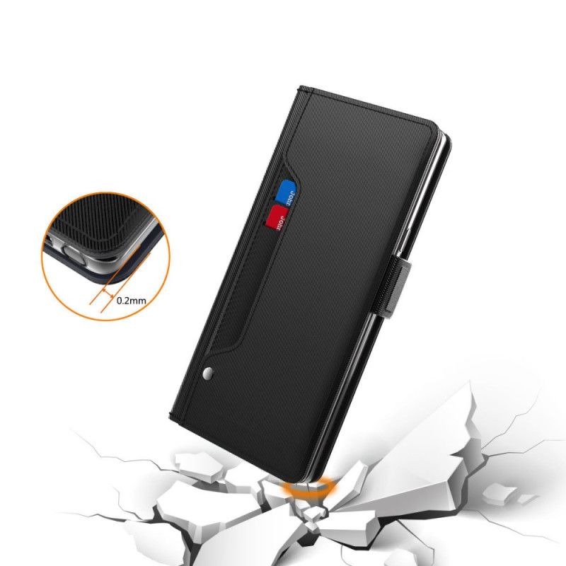Folio Deksel Honor 200 Lite Speil Og Avtakbar Kortholder