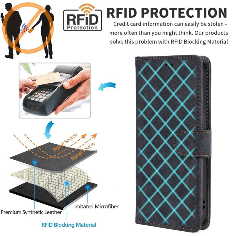 Folio Deksel Til Honor 200 Lite Rfid-blokkerende Lanyard-lommebok