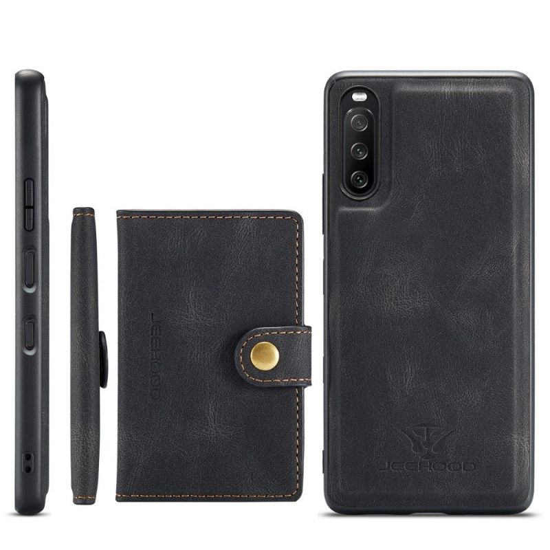 Deksel Til Sony Xperia 10 III Med Magnetkortholder