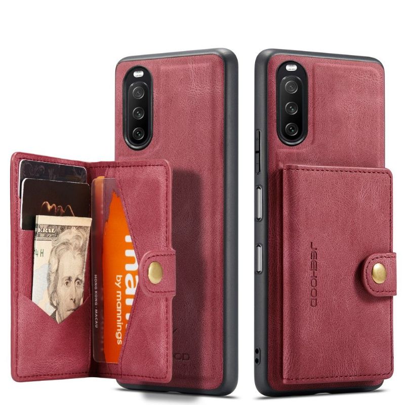 Deksel Til Sony Xperia 10 III Med Magnetkortholder