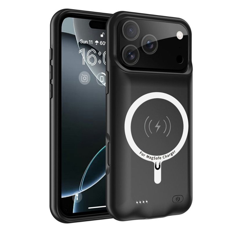 6000mah Powerbank-deksel For iPhone 17 Pro Max Med Magsafe