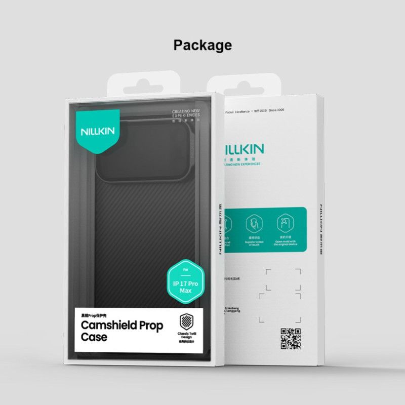 Deksel iPhone 17 Pro Max Camshield Prop-seriens Montering Nillkin