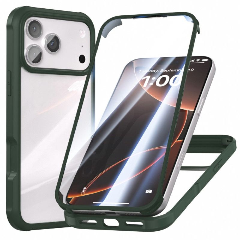 Deksel iPhone 17 Pro Max Dobbeltsidig Klart Deksel