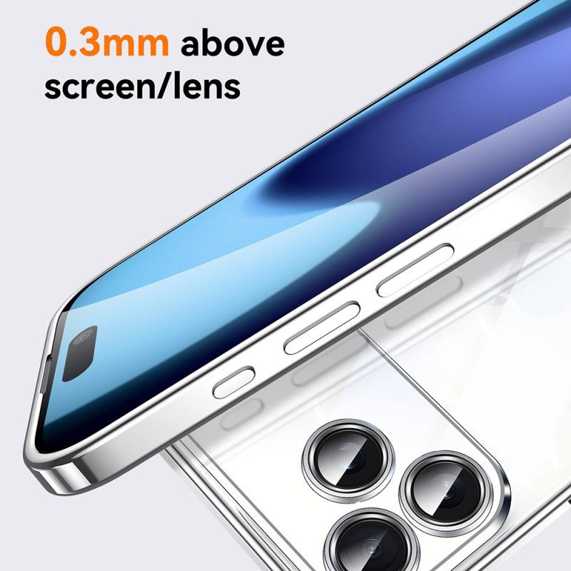 Deksel iPhone 17 Pro Max Gjennomsiktig Med Snor