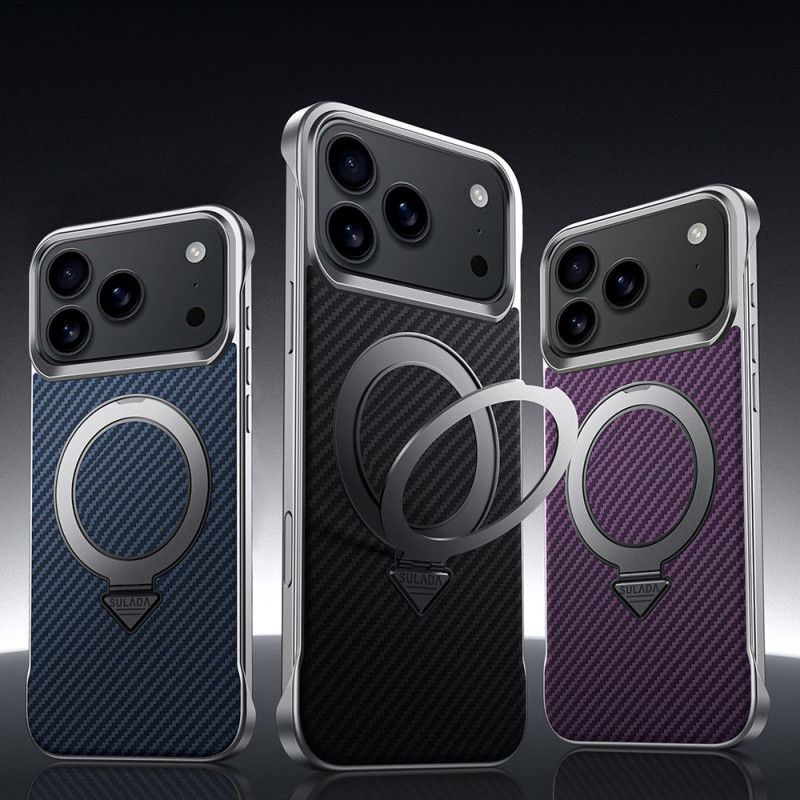 Deksel iPhone 17 Pro Max Magsafe Karbonfiberringfeste