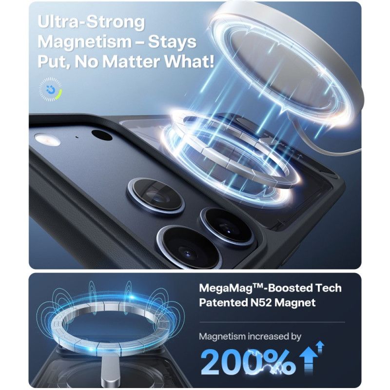 Deksel iPhone 17 Pro Max Magsafe Premium-design Med Integrert Stativ