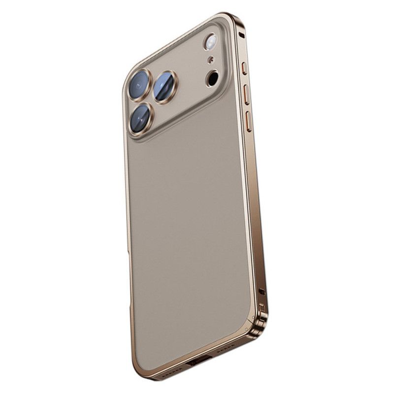Deksel iPhone 17 Pro Max Metallramme Beskyttelse Deksel
