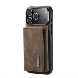 Deksel iPhone 17 Pro Max Mobildeksel Avtakbar Lommebok Dg.ming