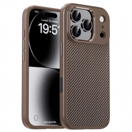 Deksel iPhone 17 Pro Max Mobildeksel Ipaky Carbon Fiber