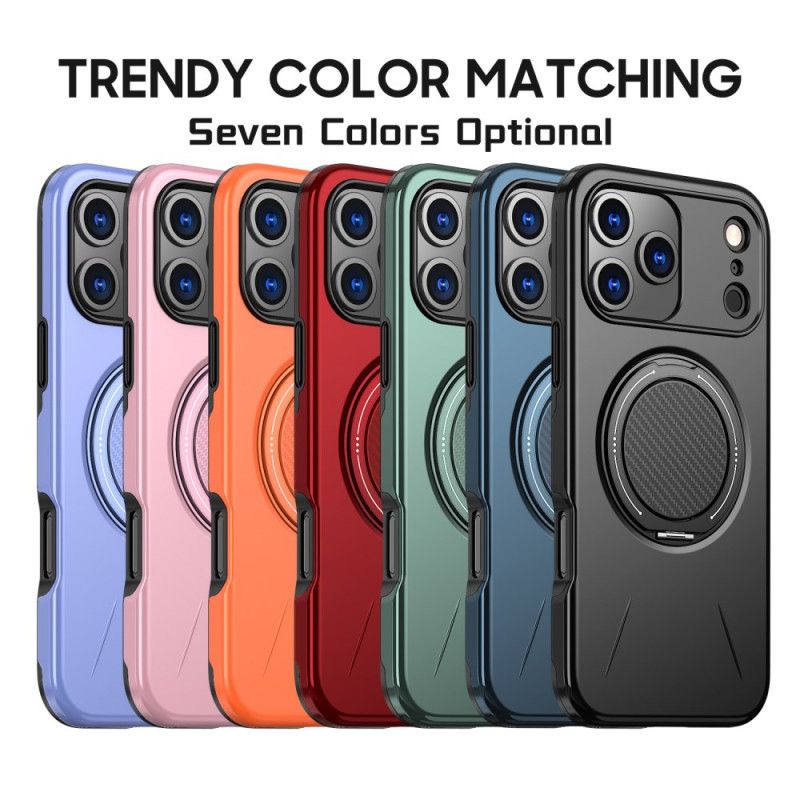 Deksel iPhone 17 Pro Max Mobildeksel Magsafe Roterende Feste