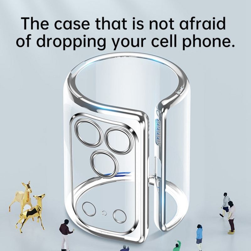 Deksel iPhone 17 Pro Max Mobildeksel Ultratynn Klar