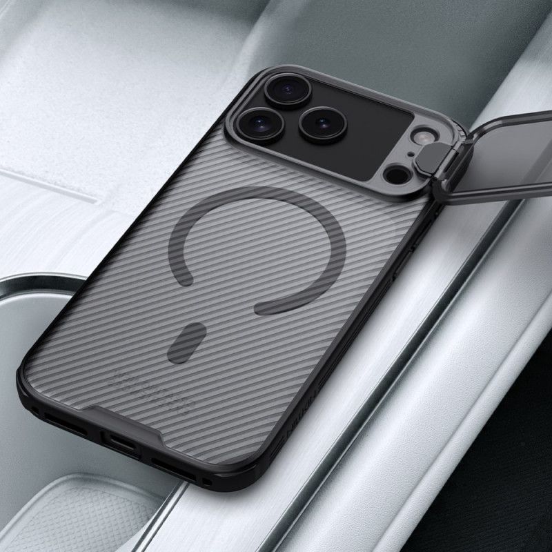 Deksel iPhone 17 Pro Max Nillkin Magnetisk Camshield-støtte