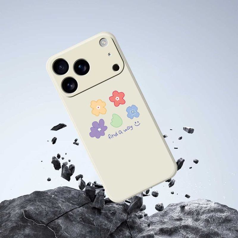 Deksel iPhone 17 Pro Max Små Blomster Beskyttelse Deksel