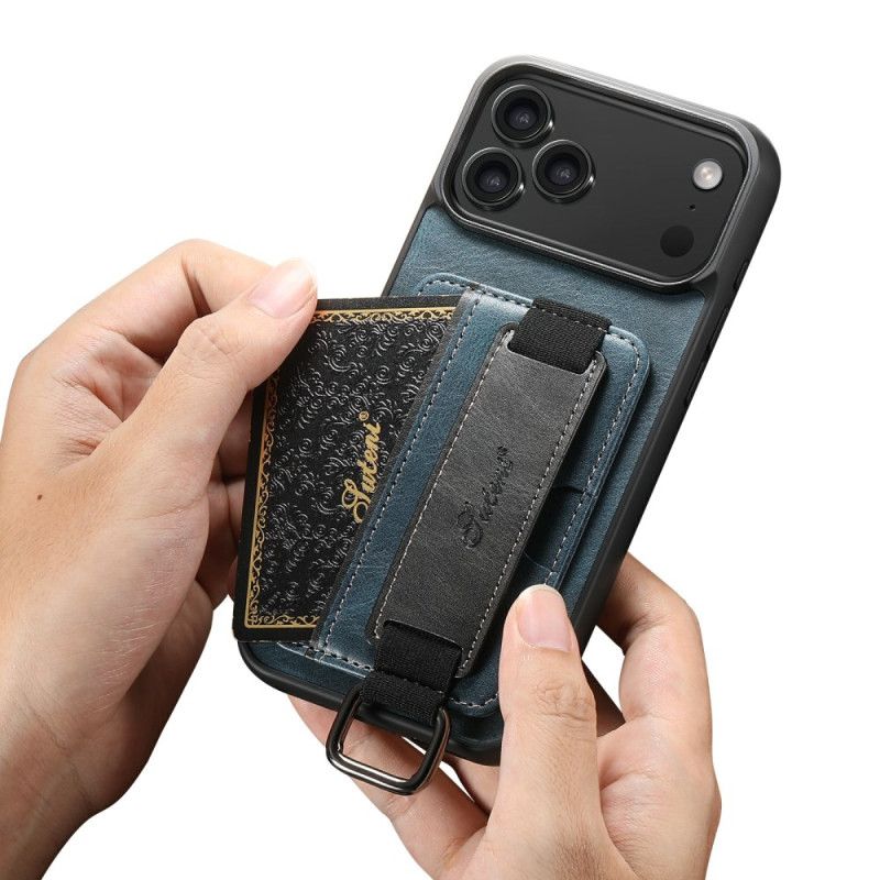 Deksel iPhone 17 Pro Max Suteni Kortholder Og Stropp