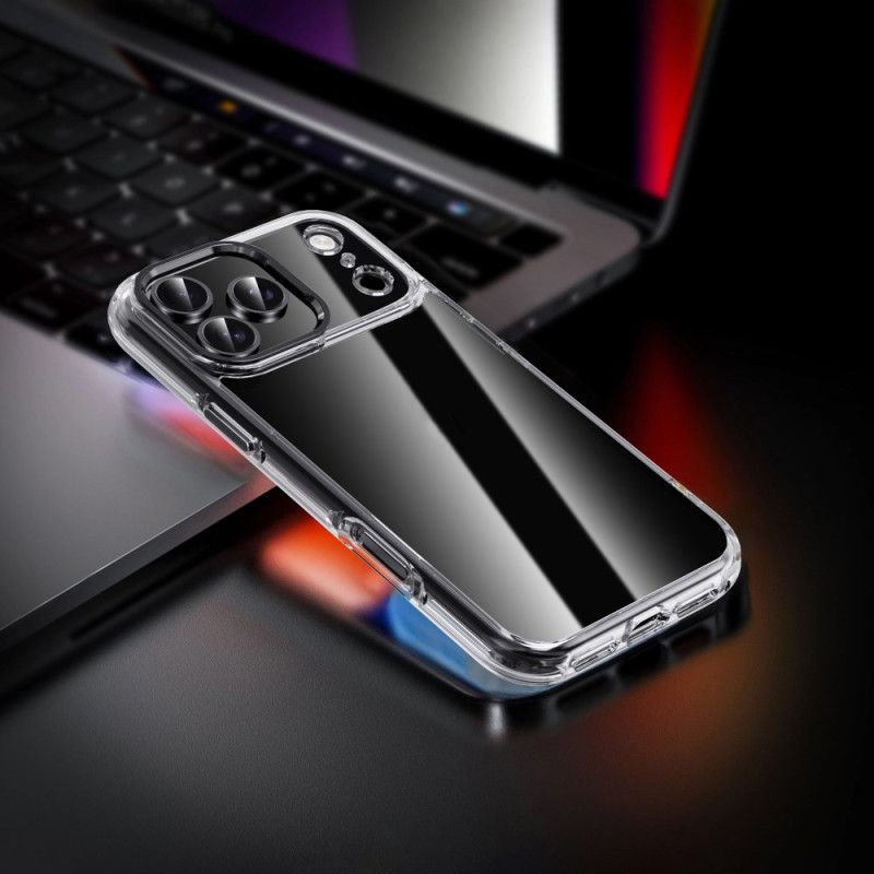 Deksel Til iPhone 17 Pro Max Ipaky Gjennomsiktig Metallramme