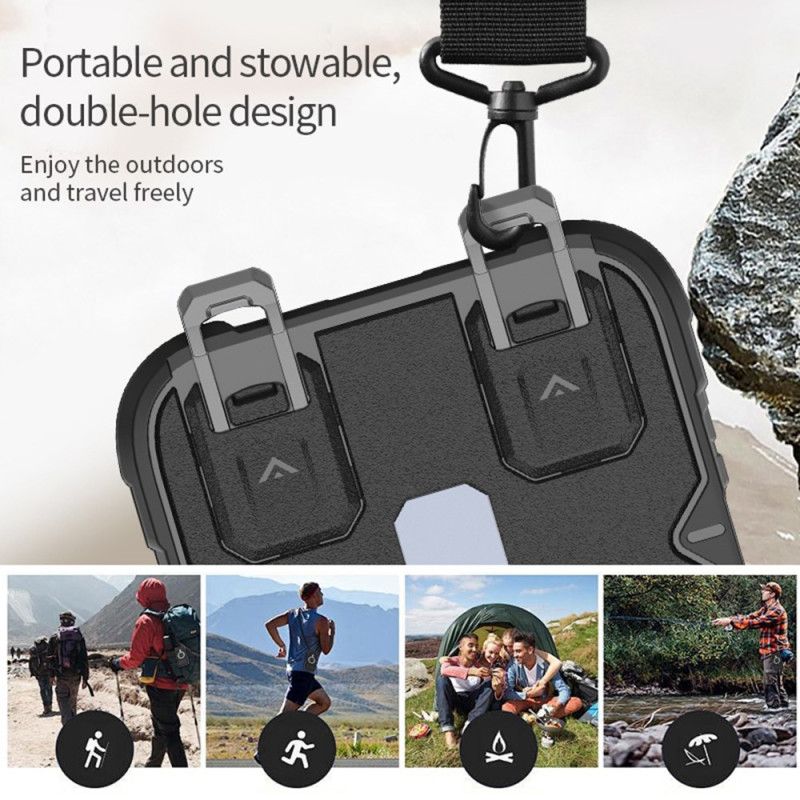 Deksel Til iPhone 17 Pro Max Magsafe-kompatibel Med Feste Og Håndleddsstropp