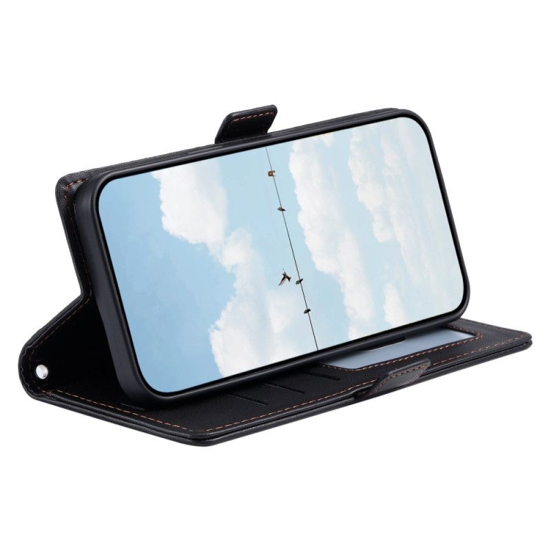 Folio Deksel iPhone 17 Pro Max Klassisk Quiltet