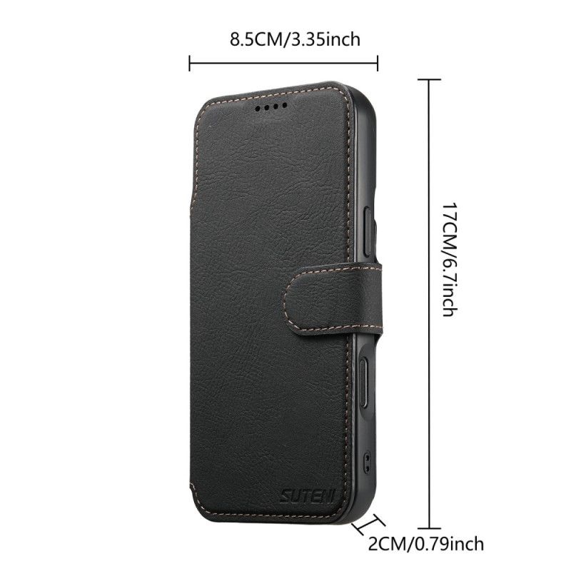 Folio Deksel iPhone 17 Pro Max Magsafe 2-i-1 Suteni