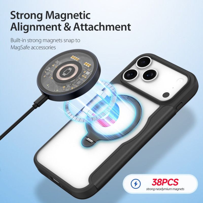 Folio Deksel iPhone 17 Pro Max Magsafe Med Skin X Pro-serien Dux Ducis-montering