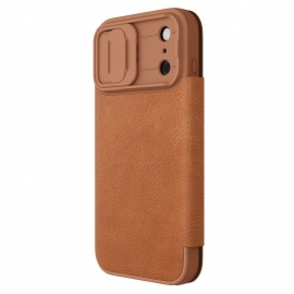 Folio Deksel iPhone 17 Pro Max Qin Pro-serien Nillkin