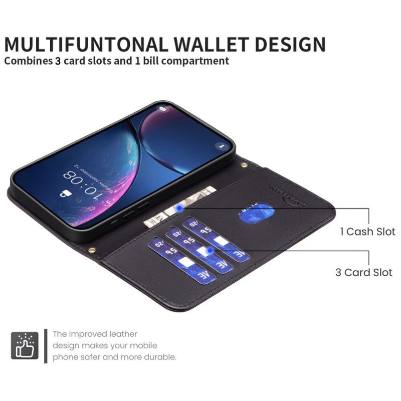 Folio Deksel iPhone 17 Pro Max Vattert Binfen-farge