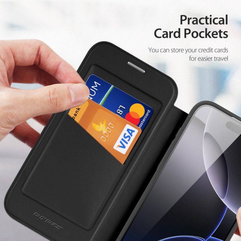 Folio Deksel Til iPhone 17 Pro Max Magsafe-kompatibel Skin X Pro-serien Dux Ducis