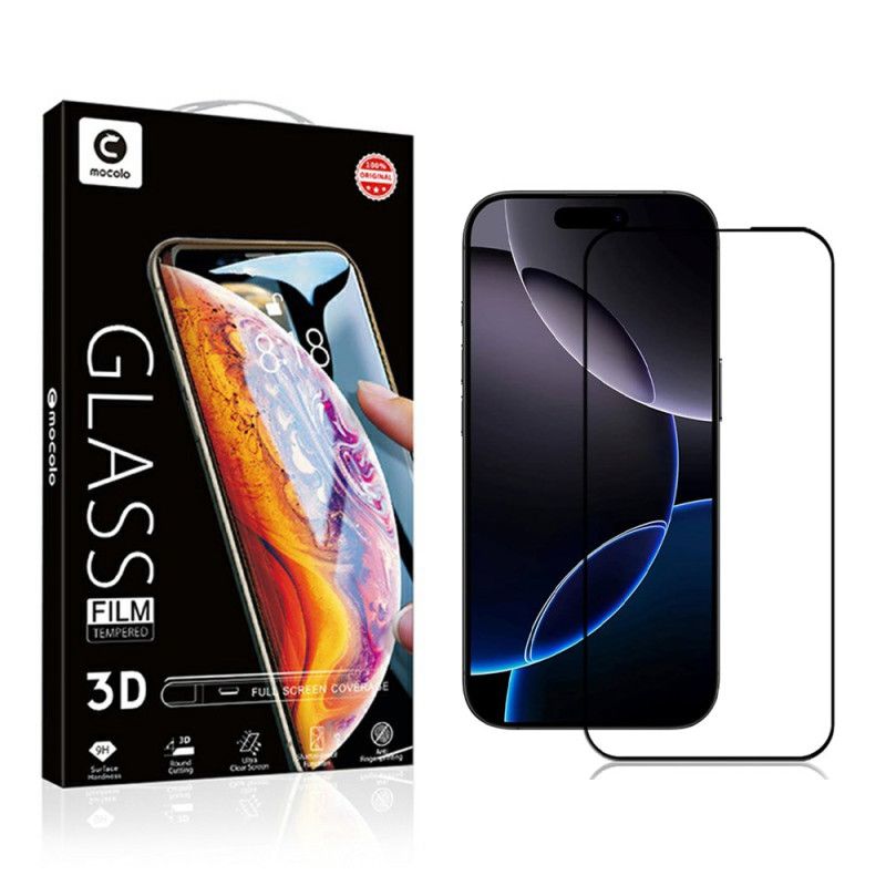 Heldekkende Skjermbeskytter I Herdet Glass For iPhone 17 Pro Max