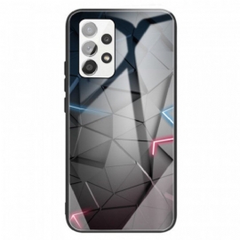 Deksel Til Samsung Galaxy A13 Herdet Glass Geometri