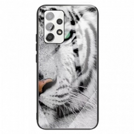 Mobildeksel Til Samsung Galaxy A13 Tiger Herdet Glass