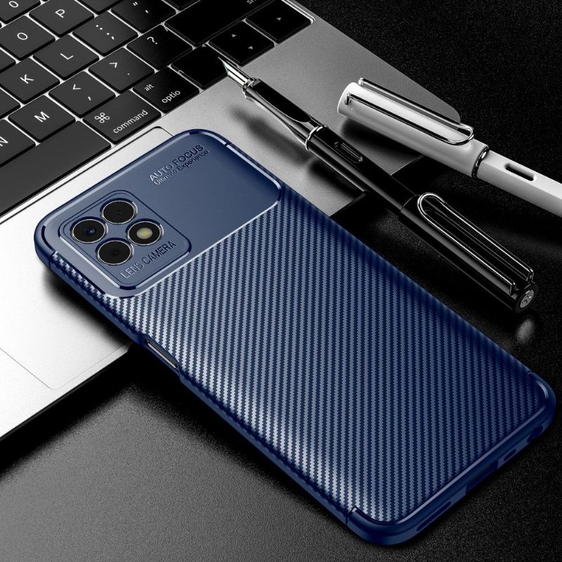 Deksel Til Realme 8i Karbonfiberstil
